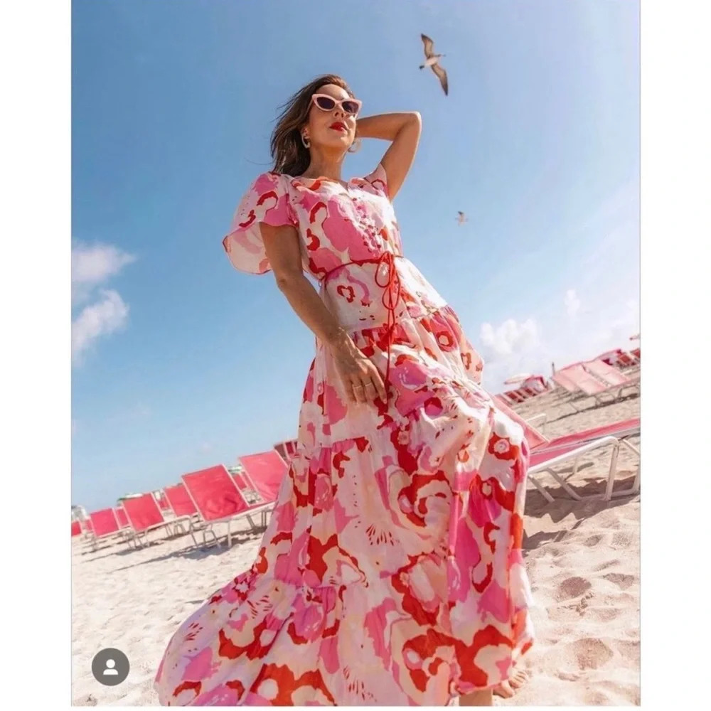 Elliatt Gisli floral maxi dress